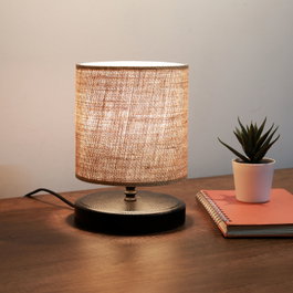 Opviq AYD - 3216 Lámpara de Mesa Color Mimbre